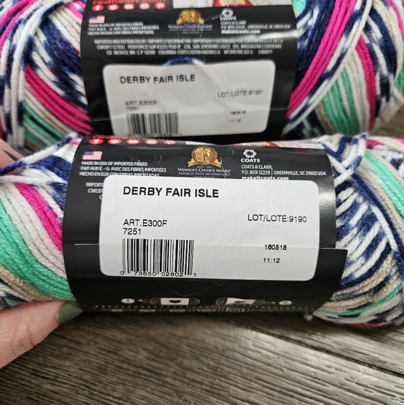 Red Heart Super Saver Yarn Bundle - Multicolor, White, Gray - Picture 8 of 10